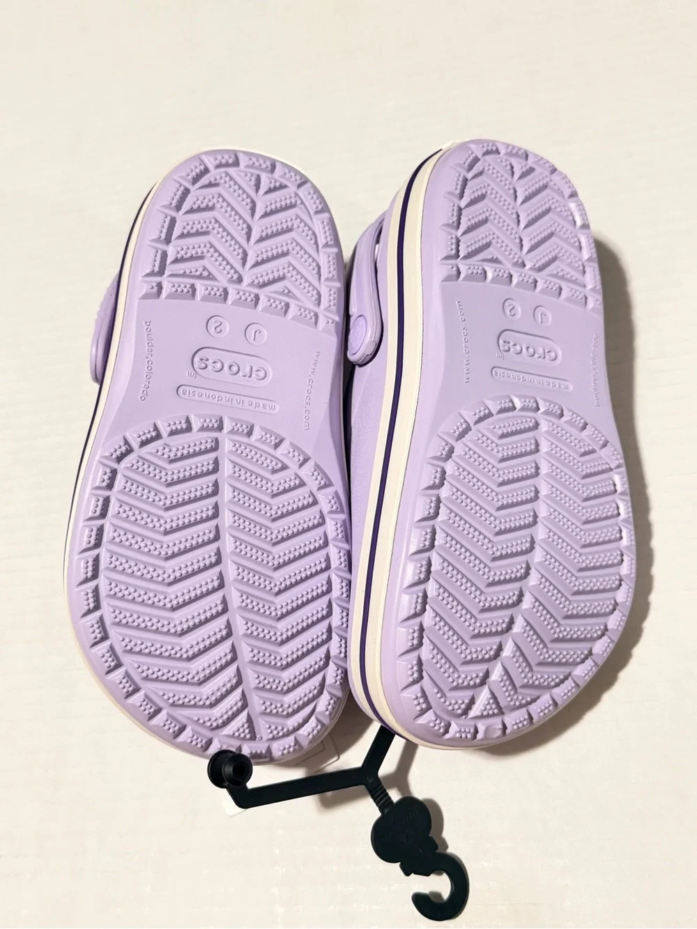 Crocs Kid's Classic Clogs Purple Size J2